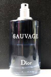 2★Dior ディオール SAUVAGE ソヴァージュ EAU DE TOILETTE オードトワレ 100ml 香水 テスター 残量5割程度◎5602-45