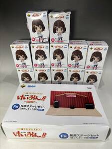 【送料無料】　けいおん　一番くじプレミアム　②　またまた学園祭ver　フィギュア 桜高ステージセット　きゅんキャラ