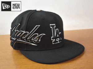 K228《未使用品》NEW ERA ニューエラ 59FIFTY【8 - 63.5cm】LA DODGERS ドジャース MLB デッドストック フラット 帽子 キャップ USモデル