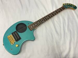 FERNANDES ZO-3 フェルナンデス 芸達者 メタリックグリーン アンプ内蔵 ミニギター 調整済 SALE21日まで