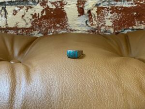 60s ZUNI INDIAN TURQUOISE RING ヴィンテージ ビンテージ ズニ インディアンジュエリー ターコイズリング 50s 送料無料 シルバーリング