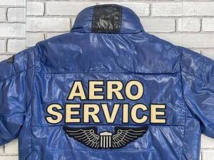 ＵＳＥＤ　アヴィレックス　AVIREX　中綿　パディングジャケット　サイズＭ　6122050　AERO SERVICE　PADDING T.A.F. JACKET 