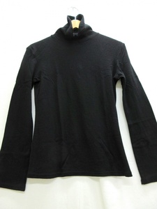 YOHJI YAMAMOTO NOIR ヨウジヤマモトノワール 長袖カットソー Cut and sew 3 NU-T31-131 毛100% MADE IN JAPAN