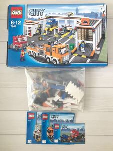 ■LEGO レゴ 7642 CITY シティ ガレージ/自動車修理工場 廃番品？ USED 美品 足りないパーツなし 組立説明書あり■