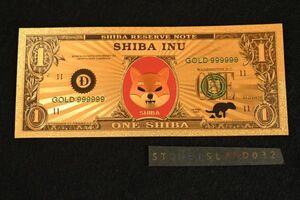 柴犬コイン 仮想通貨 SHIB SHIBA INU 記念コイン メッキ紙幣 コレクション 金融 コイン レプリカシリーズ 記念 ギフト 金 A048