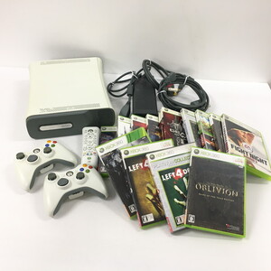 TEI【現状渡し品】XBOX360本体 コントローラー ソフト まとめ売り 動作未確認〈023-241229-AT-13-TEI〉