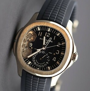 ★PATEK-PHILIPPE★パテックフィリップ AQUANAUT アクアノート 5650G-001 K18WG高級腕時計！！入手困難！！希少美品！！ 