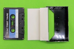 希少未使用 シリアル番号904 MTT-501 TEAC TEST TAPE C-60 TYPE REFERENCE BLANK MADE IN JAPAN ティアック テストテープ