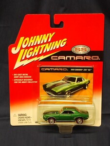 ジョニーライトニング 1/64 69年型 シボレー カマロ Z28 ラリー スポート JOHNNY LIGHTNING Chevrolet Camaro Rally Sport SBC DZ302