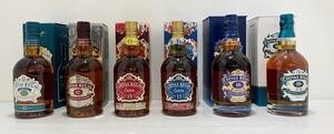 D(0729y11) ☆未開栓☆ CHIVAS REAGAL シーバスリーガル ウイスキー お酒 アルコール 40%〜43% 700ml 古酒 6本 セット まとめて