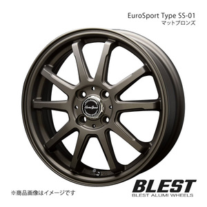 EuroSport Type SS-01 ミラ L275 アルミホイール 1本 【16×5.0J 4-100 +45 マットブロンズ】