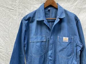 60s Sears NATION-ALLS オーバーオール 38R HBT ヘリンボーン SEARS ROEBUCK AND CO., U.S.A. ミントコンディション 米国 TALON ZIP