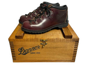 未使用品 9EE DANNER TRAMLINE CORDOVAN BURGUNDY 54314 ダナー トラムライン コードバン ホーウィン マウンテンライト バーガンディ