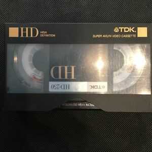 未使用 Beta β テープ TDK HD-250