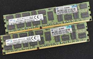 16GB (8GB 2枚組) DDR3L PC3L-10600R DDR3L-1333 REG 2Rx4 240pin ECC Registered Samsung サーバー MacPro向け (管:SA6167 x2s