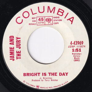 BTVD Jamie And The Jury - Bright Is The Day Terry Melcher ソフトロック サンシャインポップ