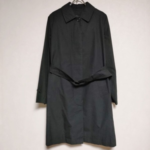 MARGARET HOWELL 578-6112001 PROOFED COTTON COAT ライナー付き コート ブラック マーガレットハウエル 4-0905T 243987