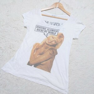 【1円〜】ヒステリックグラマー HYSTERIC GLAMOUR Tシャッ ヒスガール 希少デザイン ホワイト