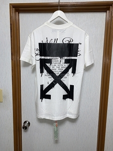 XS 新品 OFF-WHITE DRIPPING ARROWS オーバーサイズ Tシャツ