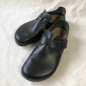 ビルケンロンドン38黒BIRKENSTOCK中古ビルケンシュトック24.5