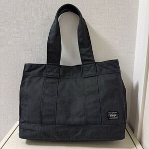 【新品同様】PORTER ポーター スモーキー SMOKY トートバッグ （M）592-07630 ブラック　黒　ハンドバッグ