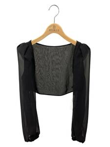 FOXEY フォクシー ボレロ 40 Bolero Midnight Bell ブラック シフォン ITGXQR0YYZUA