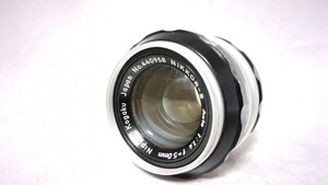 動作良好・外観綺麗★ニコン Nikon Nippon Kogaku NIKKOR-S Auto 50mm F1.4 現状品