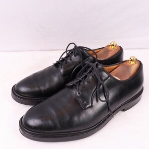 クロケット＆ジョーンズ 8 1/2 E Lanark ラナーク ブラック 黒 プレーン Crockett&Jones メンズ 中古 ds3931