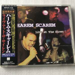 中古CD Harem Scarem/Live At The Siren (1998年)