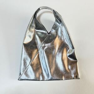 MM6 Maison Margiela メタリック トートバッグ シルバー　メゾン マルジェラ