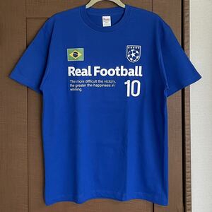 Tシャツ Lサイズ ブラジル メンズ レディース サッカー フットボール ティシャツ半袖 