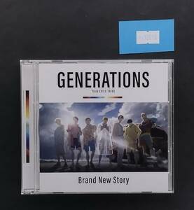 万1 12619 Brand New Story(CD+DVD) / GENERATIONS from EXILE TRIBE ： 帯付き