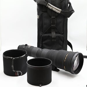 SIGMA シグマ 望遠ズームレンズ APO 300-800mm F5.6 EX DG HSM ニコン用 フルサイズ対応 交換レンズ