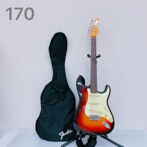 12D031 Fender フェンダー エレキギター ギター P061537 弦楽器 楽器 弦長 65 ナット幅4.5 重量約3.5kg (全て約cm)素人採寸 ソフトケース付