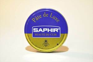 ｛送料無料｝　ニュートラル色　ＳＡＰＨＩＲ ビーズワックスポリッシュ　100ｍｌ　靴ワックス　サフィール　クリーム