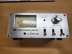 DAIWA SWR＆POWER METER SW-110 アマチュア無線
