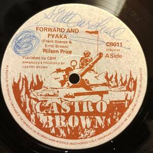 Wilson Price / Forward And Pyaka - Martial Law　[Castro Brown - CB 011]