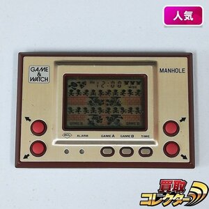 gA221x [人気] 【電池カバー欠品】 GAME&WATCH マンホール / MANHOLE | ゲーム Z