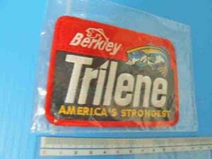 バークレイ！Trilene/アメリカ最強のバス柄ワッペン・エンブレム