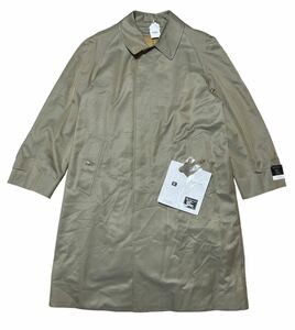 定価12.5万 90s 未着用タグ付■ Burberrys BURBERRY バーバリー ■ デッドストック 着脱可 ライナー付 ウール混 シルク ステンカラーコート