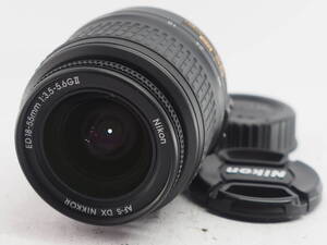 ★超極上★ ニコン NIKON AF-S NIKKOR 18-55ｍｍ Ｆ3.5-5.6 Ｇ II ED ★前後キャップ付き ＃A1359