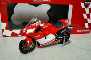 ミニチャンプス Ducati Desmosedici・Loris Capirossi・Moto GP 2004 1/12 ドゥカティ バイク
