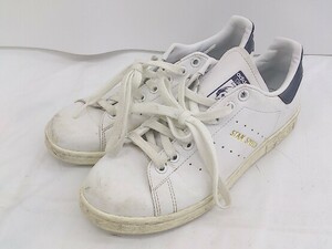 ◇ adidas アディダス STAN SMITH FX5521 スニーカー シューズ サイズ23.5cm ホワイト パープル系 レディース P