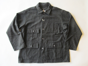 ENGINEERED GARMENTS BA Shirt Jacket - Solid Poly Wool サイズM ウールシャツジャケット/ エンジニアドガーメンツ