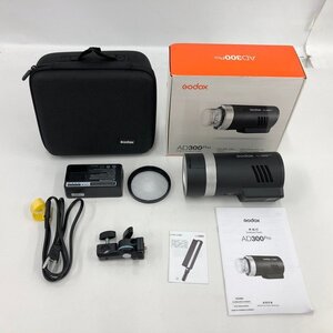 GODOX ゴドックス フラッシュ ストロボ AD300Pro 付属品 箱付き 通電○【DAAI6047】