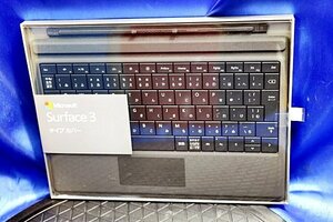 Microsoft 純正　Surface 3 Type Cover Model 1654 ブラック マイクロソフト　在888Y