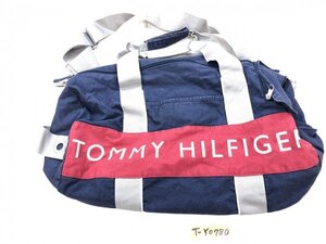 Tommy Hilfiger トミー ヒルフィガー メンズ レディース ボストンバッグ 紺