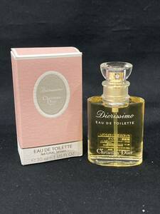 T4F133◆新品同様◆ Christian Dior クリスチャンディオール Diorissimo ディオリッシモ EDT オードトワレ 30ml 香水 