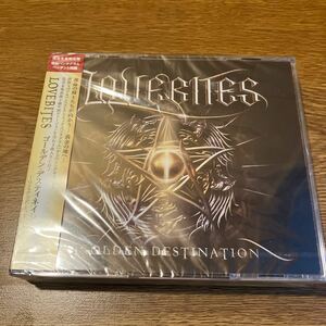 【未開封　新品】 ゴールデンデスティネイション リミテッドエディション (CD+ペンダント) CD LOVEBITES 嬢メタル　ラブバイツ