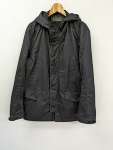 eddie bauer マウンテンパーカー ブラック Mサイズ エディー・バウアー　HOODED パーカー ナイロン アウター ジャケット コート